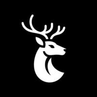 Deer logo design vector