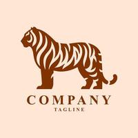 Tiger logo design vector