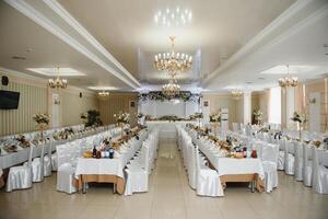 Luxury place for the amazing wedding party photo