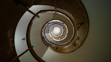 Spiraling to the Sky An Architectural Journey Up a Modern Helical Staircase photo