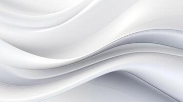 Abstract soft shiny white gray wavy line background graphic design. Elegant white gray modern architecture art. Blurred backdrop effect back photo