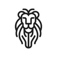 Lion logo design vector