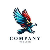 Eagle logo design vector