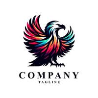 Eagle logo design vector