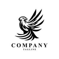 Eagle logo design vector