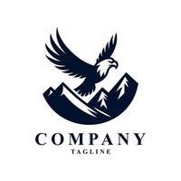 diseño de logotipo de águila vector