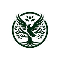 Eagle logo design vector