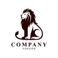 Lion logo design vector