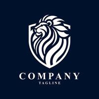 Lion logo design vector