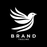 Bird logo design vector