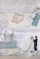 fun couples tableware dolls for wedding cakes photo