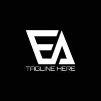 EA initial logo for company vector