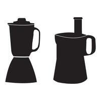 household equipment icons vectors