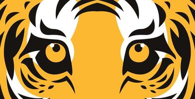 Tigre icono logo vector