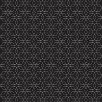 The abstract hexagon overlap on a black background. vector