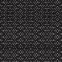 The abstract hexagon overlap on a black background. vector