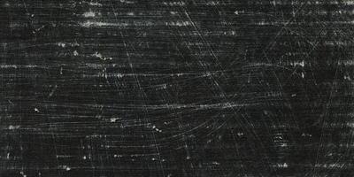 Distressed Black Grunge Paper Texture. Dark Scratched Aged Background photo