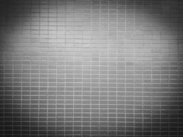 monochrome block tiled wall background photo