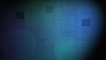 abstrait animation Contexte dans le forme de bleu carrelage. video