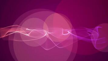 Abstract animation in the form of plasma waves. video