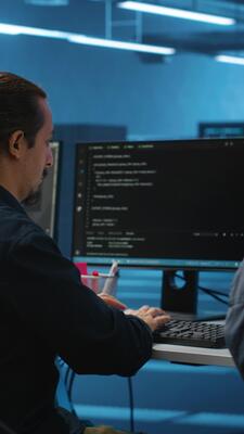 Coding Stock Video Footage for Free Download image.