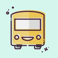 icono transporte. relacionado a fotos y ilustraciones símbolo. mbe estilo. sencillo diseño ilustración vector