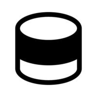 Database Icon Symbol Design Illustration vector