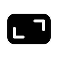 Aspect Ratio Icon Symbol Design Illustration vector