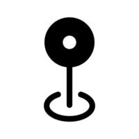 Pin Icon Symbol Design Illustration vector