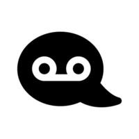 Voicemail Icon Symbol Design Illustration vector