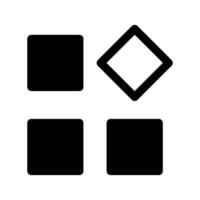 Menu Icon Symbol Design Illustration vector