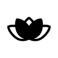 Lotus Icon Symbol Design Illustration vector