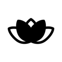 Lotus Icon Symbol Design Illustration vector