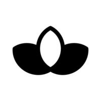 Lotus Icon Symbol Design Illustration vector