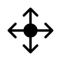 Move Icon Symbol Design Illustration vector