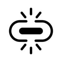 Unlink Icon Symbol Design Illustration vector