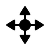 Move Icon Symbol Design Illustration vector