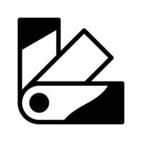 color paleta icono símbolo diseño ilustración vector