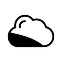 nube icono símbolo diseño ilustración vector