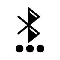 Bluetooth Icon Symbol Design Illustration vector