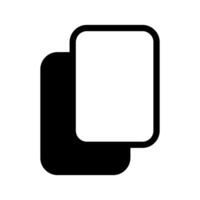 Copiar icono símbolo diseño ilustración vector