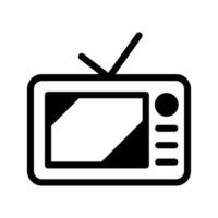 televisión icono símbolo diseño ilustración vector