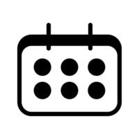 Calendar Icon Symbol Design Illustration vector