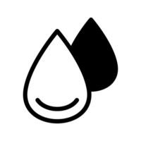 agua icono símbolo diseño ilustración vector