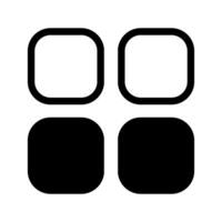 Dashboard Icon Symbol Design Illustration vector