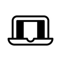 Laptop Icon Symbol Design Illustration vector