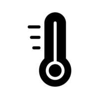 temperatura icono símbolo diseño ilustración vector