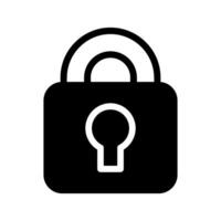 Lock Icon Symbol Design Illustration vector