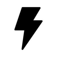 Lightning Icon Symbol Design Illustration vector