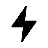Lightning Icon Symbol Design Illustration vector